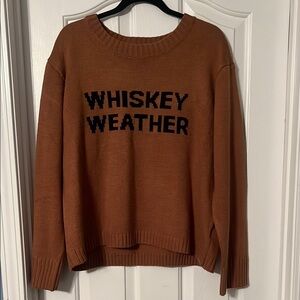 Panache Whiskey Weather Brown Sweater